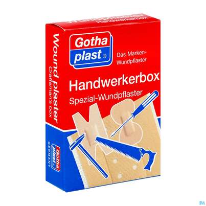 Erste Hilfe Handwerkerbox Spezialpflaster 7st, A-Nr.: 2418330 - 02