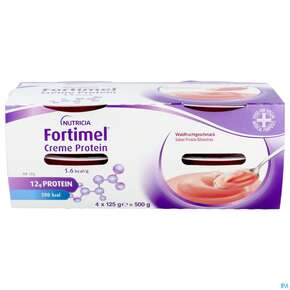 Fortimel/creme Protein 125g Waldfrucht Becher 4st, A-Nr.: 5894700 - 01