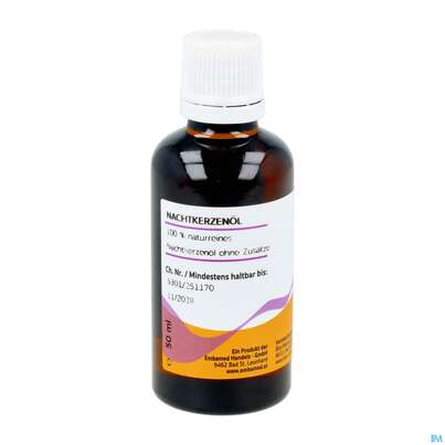 Sie sehen eine Packung Nachtkerzenoel -embamed 50ml, Produktbild: 04 Nachtkerzenoel -embamed 50ml, A-Nr.: 5936172 - 04