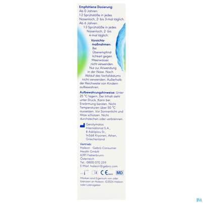 Sie sehen eine Packung Nasen Reinigung Otrivin Natural Sanft 125ml, Produktbild: 05 Nasen Reinigung Otrivin Natural Sanft 125ml, A-Nr.: 5950858 - 05