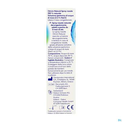 Nasenspray Otrivin Natural 30ml, A-Nr.: 5950999 - 06