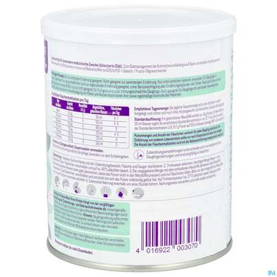 Sie sehen eine Packung Pepticate Syneo Saeuglinge-kleinkinder Kuhmilchallergie 400g Dose 1st, Produktbild: 04 Pepticate Syneo Saeuglinge-kleinkinder Kuhmilchallergie 400g Dose 1st, A-Nr.: 5938343 - 04
