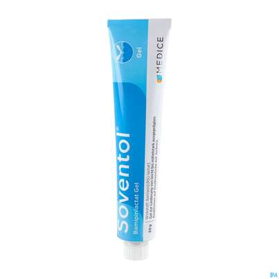 Sie sehen eine Packung Soventol Bamipinlactat Gel Neu 50g, Produktbild: 05 Soventol Bamipinlactat Gel Neu 50g, A-Nr.: 5521815 - 05