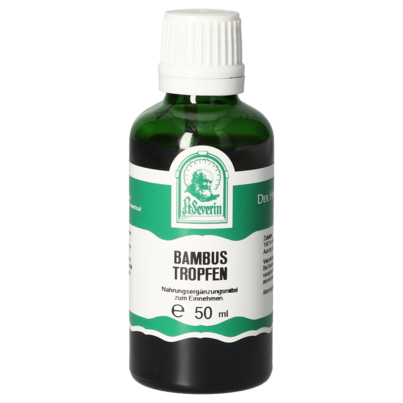 Sie sehen eine Packung BAMBUS TROPFEN 50 ML, Produktbild: 01 BAMBUS TROPFEN 50 ML, A-Nr.: 5830717 - 01