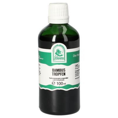 Sie sehen eine Packung BAMBUS TROPFEN 100 ML, Produktbild: 01 BAMBUS TROPFEN 100 ML, A-Nr.: 5830723 - 01