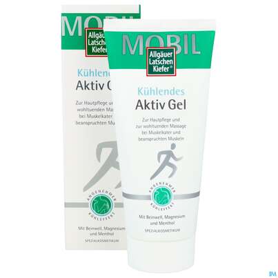 Sie sehen eine Packung Allgaeuer Latschenkiefer Kuehlendes Aktiv Gel 200ml, Produktbild: 07 Allgaeuer Latschenkiefer Kuehlendes Aktiv Gel 200ml, A-Nr.: 5969651 - 07