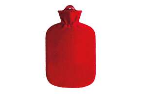 Wärmflasche Fleecebezug rot 2,0L, A-Nr.: 5398415 - 01