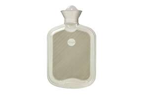 Wärmflasche einseitig mit Lamelle weiß, A-Nr.: 5397539 - 01