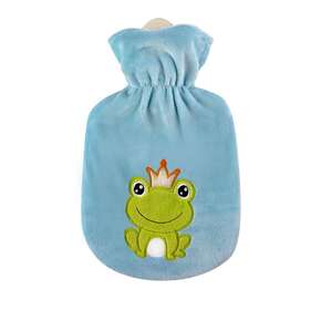 Kinder Wärmflasche Velour Froschkönig, A-Nr.: 5399679 - 01