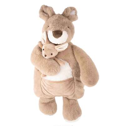 Kuschelfamilie Wärmflasche Känguru Pearl &amp; Baby Pollie, A-Nr.: 5912237 - 01