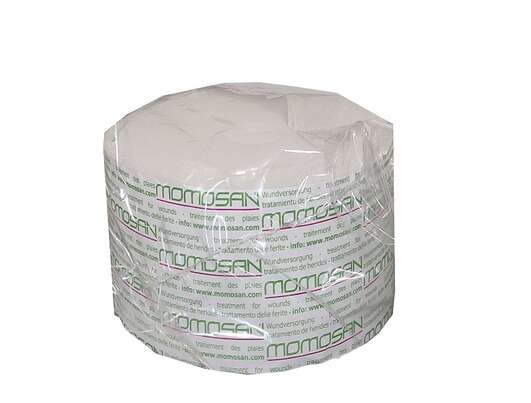 Sie sehen eine Packung MOMOSAN-weiss Wundverband Rolle 300x10x0,3cm 60 Stück, Produktbild: 02 MOMOSAN-weiss Wundverband Rolle 300x10x0,3cm 60 Stück, A-Nr.: 3995213 - 02