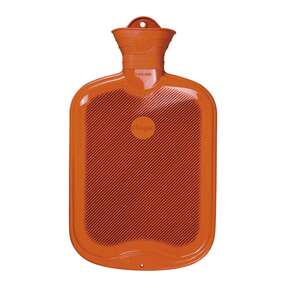 Wärmeflasche beidseitig mit Lamelle orange, A-Nr.: 5398013 - 01