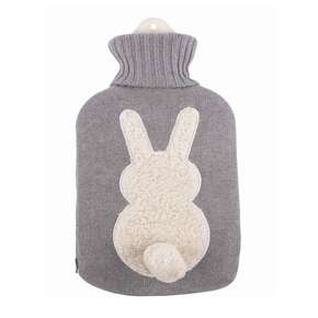 Wärmflasche Strick Öko-Tex Bommel 2,0L, A-Nr.: 5673519 - 01