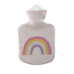 Kinder Wärmflasche Strick Öko-Tex Regenbogen, A-Nr.: 5997009 - 01
