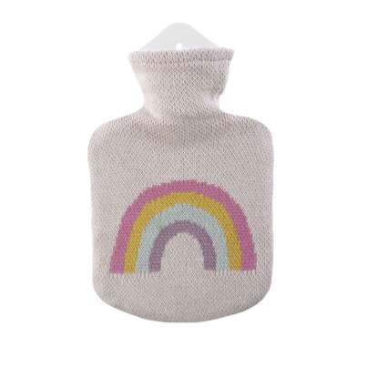 Kinder Wärmflasche Strick Öko-Tex Regenbogen, A-Nr.: 5997009 - 01
