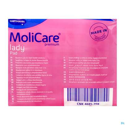 Inkontinenz Molicare Premium/lady Pad Tropfen 1,5 P12 12st, A-Nr.: 5933989 - 05