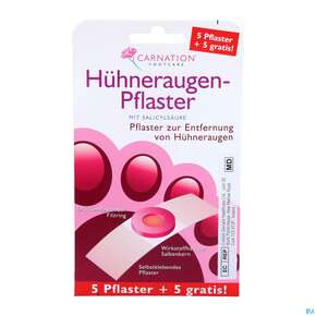 Huehneraugen Pflaster Carnation 10st, A-Nr.: 4121433 - 01