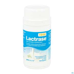 Lactrase Kapseln 1.500 Fcc -pro Natura 100st, A-Nr.: 4545506 - 01