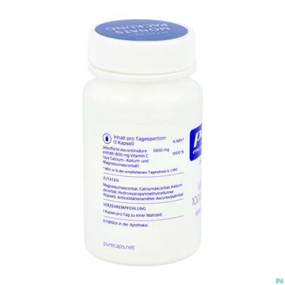 Vitamin C Kapseln 1000 Pure Encapsulat. Gepuffert Ab23a 30st, A-Nr.: 5907756 - 06