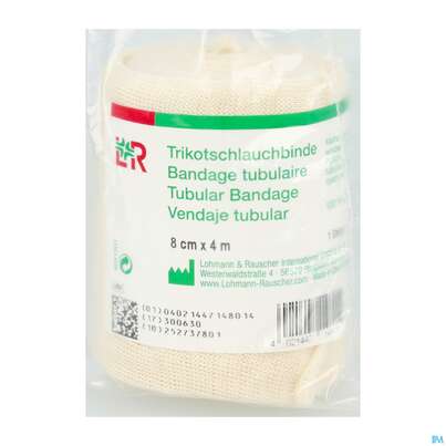 Schlauchverband Trikotschlauchbinden Nach Din 61633 -rauscher 4mx 8cm 1st, A-Nr.: 1500041 - 01