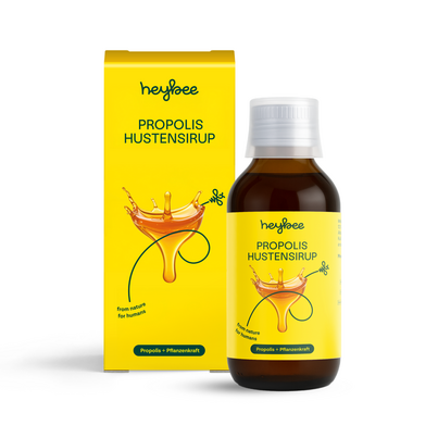 Sie sehen eine Packung Propolis Hustensirup, Produktbild: 01 Propolis Hustensirup, A-Nr.: 6022706 - 01
