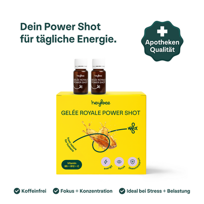 Sie sehen eine Packung Gelée Royale Power Shot, Produktbild: 02 Gelée Royale Power Shot, A-Nr.: 5997914 - 02