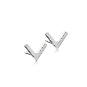 Blomdahl Ohrstecker Plain V, A-Nr.: 6020305 - 01