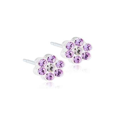 Sie sehen eine Packung Blomdahl Ohrstecker Daisy violett, Produktbild: 01 Blomdahl Ohrstecker Daisy violett, A-Nr.: 6020239 - 01
