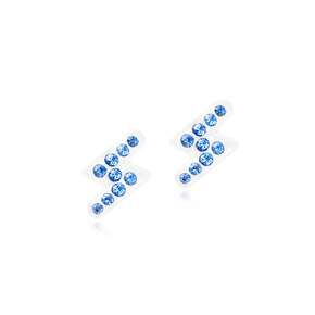 Blomdahl Ohrstecker Flash Sapphire 8mm, A-Nr.: 6036619 - 01