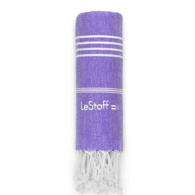 Sie sehen eine Packung LeStoff Hamamtuch Ultra Violet, Produktbild: 01 LeStoff Hamamtuch Ultra Violet, A-Nr.: 5839925 - 01