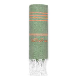 LeStoff Hamamtuch Olive-Orange, A-Nr.: 5839782 - 01