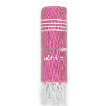 Sie sehen eine Packung LeStoff Hamamtuch Fuchsia, Produktbild: 01 LeStoff Hamamtuch Fuchsia, A-Nr.: 5839919 - 01