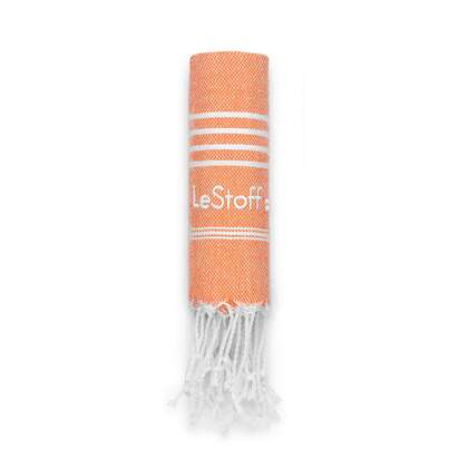 Sie sehen eine Packung BIO LePetit Handtuch Orange, Produktbild: 01 BIO LePetit Handtuch Orange, A-Nr.: 5841951 - 01