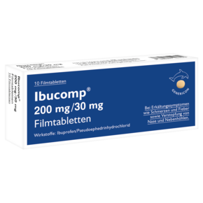 Ibucomp® lindert Erkältungssymptome, A-Nr.: 5529320 - 01
