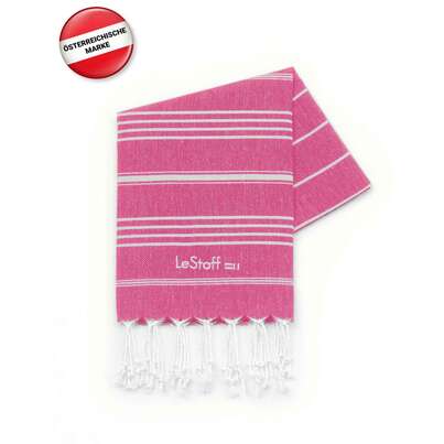 Sie sehen eine Packung BIO LePetit Handtuch Fuchsia, Produktbild: 02 BIO LePetit Handtuch Fuchsia, A-Nr.: 5841968 - 02