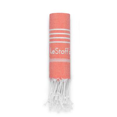 Sie sehen eine Packung BIO LePetit Handtuch Coral Salmon, Produktbild: 01 BIO LePetit Handtuch Coral Salmon, A-Nr.: 5841862 - 01
