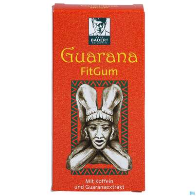 Guarana Baders Fitgum Kaugummi Drag 20st, A-Nr.: 1881327 - 01