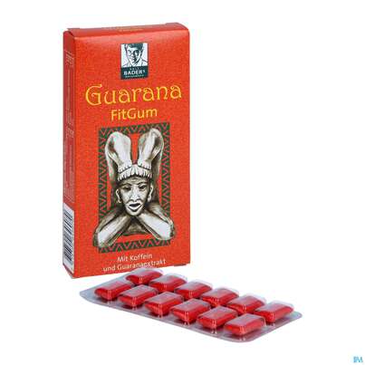 Guarana Baders Fitgum Kaugummi Drag 20st, A-Nr.: 1881327 - 05