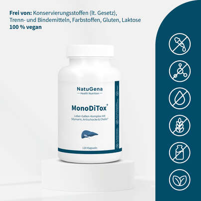 NatuGena MonoDiTox Kapseln, A-Nr.: 5178300 - 03
