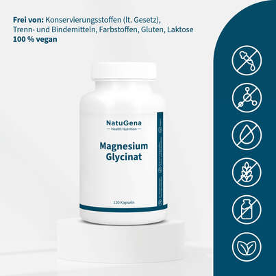 NatuGena Magnesium-Glycinat Kapseln, A-Nr.: 5699298 - 03