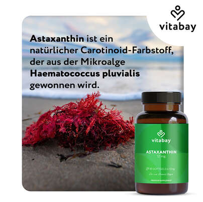 Vitabay Astaxanthin 12 mg Kapseln, A-Nr.: 5878167 - 06