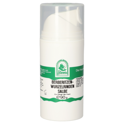 Sie sehen eine Packung BERBERITZENWURZELRINDE SALBE 90 G, Produktbild: 01 BERBERITZENWURZELRINDE SALBE 90 G, A-Nr.: 5902144 - 01
