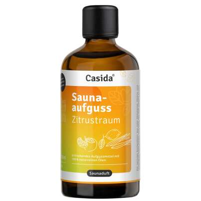 Sie sehen eine Packung Saunaaufguss Zitrustraum - Saunaduft, Produktbild: 01 Saunaaufguss Zitrustraum - Saunaduft, A-Nr.: 6006937 - 01
