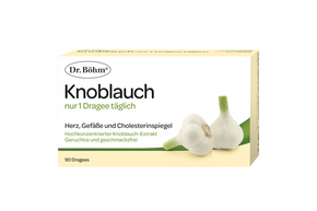Dr. Böhm Knoblauch nur 1 Dragee täglich, A-Nr.: 2552442 - 01