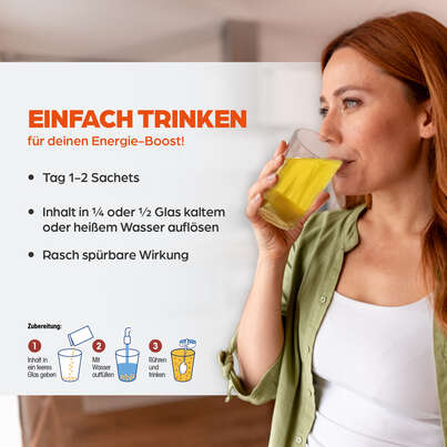 Sie sehen eine Packung Dr. Böhm Leistungselixier Brausegranulat, Produktbild: 05 Dr. Böhm Leistungselixier Brausegranulat, A-Nr.: 2590425 - 05