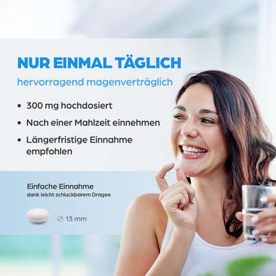 Sie sehen eine Packung Dr. Böhm Magnesium nur 1 Dragee täglich, Produktbild: 05 Dr. Böhm Magnesium nur 1 Dragee täglich, A-Nr.: 1854738 - 05