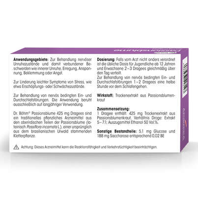 Dr. Böhm Passionsblume, A-Nr.: 3516141 - 06