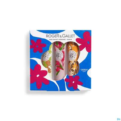 Roger &amp; Gallet Hand Creme Trio Energizing Gingembre Rouge +bois D'orange+fleur Osmantu 1st, A-Nr.: 5954023 - 03