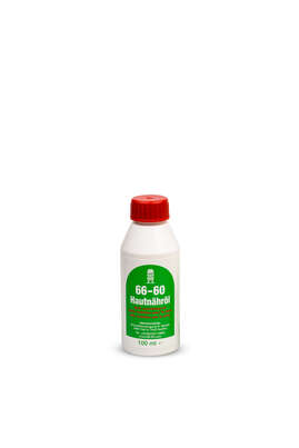 Sie sehen eine Packung 66-60 Hautnähröl 100ml, Produktbild: 01 66-60 Hautnähröl 100ml, A-Nr.: 0177951 - 01