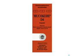 Mucokehl Kapseln D4 20st, A-Nr.: 1769642 - 01